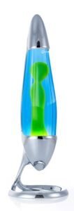 Lavos lempa NEO mėlynas vanduo žalia lava